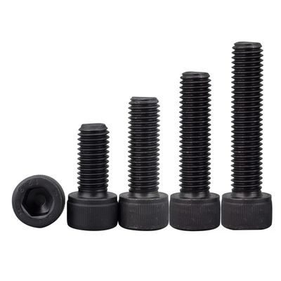 Acciaio nero DIN 912 12.9 Essesso Allen Cerniera M8 M25 Grado 12.9 Certificato ISO9001