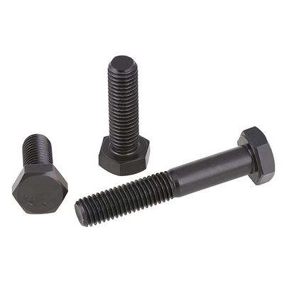 Lunghezza 20mm-300mm H.D.G Grade 8.8 DIN 933 DIN 931 Alta Tensile Black Oxide Hex Head Bolts