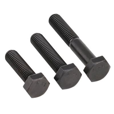 Lunghezza 20mm-300mm H.D.G Grade 8.8 DIN 933 DIN 931 Alta Tensile Black Oxide Hex Head Bolts