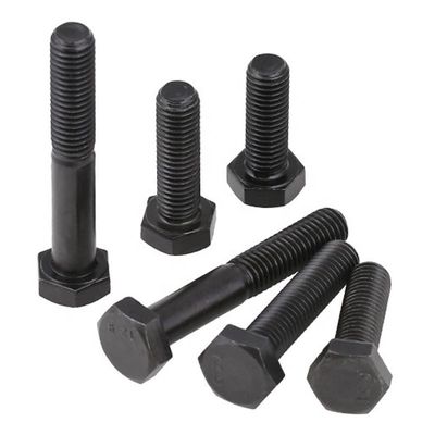 Lunghezza 20mm-300mm H.D.G Grade 8.8 DIN 933 DIN 931 Alta Tensile Black Oxide Hex Head Bolts