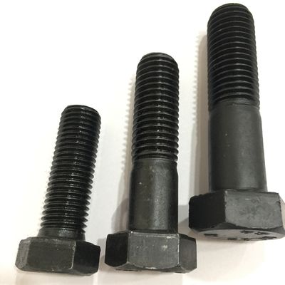 Metrica per bulloni ad alta resistenza DIN 931/933 Bolti esessuali e dadi Zinco 4.8/6.8/8.8/10.9/12.9