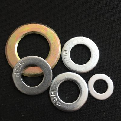 Acciaio inossidabile di tutte le dimensioni DIN 125 Acciaio piatto per lavastoviglie di grandi dimensioni Finitura semplice SS304 SS316 A2 A4