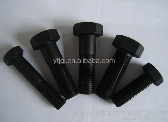 DIN933/931 bulloni esagonali con dadi e valvole di grado 4.8/6.8/8.8/10.9 10mm-300mm