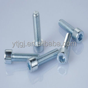 Standard DIN Hex Allen di acciaio inossidabile per chiavi DIN912 Zinc Plating Hex Bolt Grade 4.8