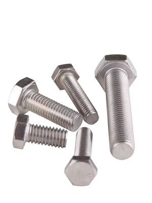 Bolt e dadi di acciaio inossidabile DIN933 SS304 A2-70 M6 M8 M10 M12 M16 per l'industria generale