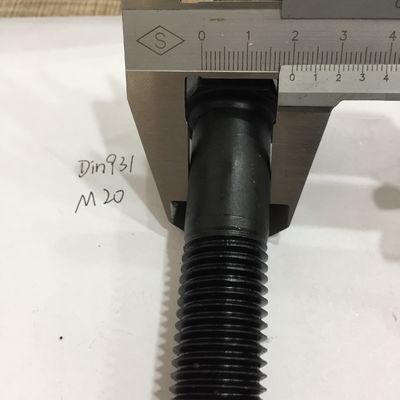 Zinc giallo ANSI Hebei Fastener Grade 4.8/8.8/10.9 M6 M8 M10 M12 M16 DIN933 Hex Bolt