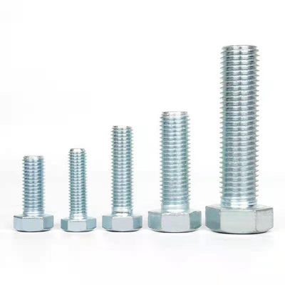 Hebei Fastener DIN Standard UNC UNF Hex Bolt 1/2 3/8 1/4 5/16 Grado 4.8/8.8/10.9 ASTM/BSW