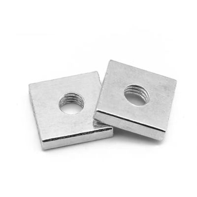 Zinc bianco M5-M72 DIN 562 Noce sottile quadrata per il collegamento in acciaio inossidabile a carbonio forte