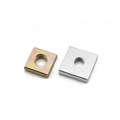 Zinc bianco M5-M72 DIN 562 Noce sottile quadrata per il collegamento in acciaio inossidabile a carbonio forte