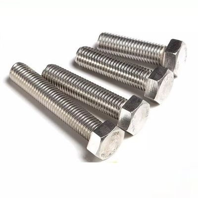 Bolli e dadi esessuali in acciaio inossidabile al carbonio con lavastoviglie in A2 70 Lunghezza di finitura 10 mm-300 mm