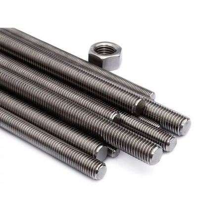 DIN975 M10 Rod a filo Acciaio al carbonio inossidabile ad alta resistenza Galvanizzato 304 316 A2-70 A4-70