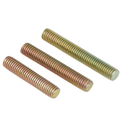304 316 Acciaio inossidabile bullone a doppia testa DIN975 Full Tooth Stud con finitura semplice