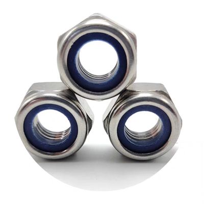 Sistema di misurazione metrica in acciaio inossidabile di nylon inserimento di chiusura Noce DIN985 Design semplice
