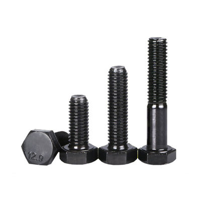 HDG Acciaio al carbonio bullone a testone 3/8 1/4 5/16 fabbricazione Ansi Unc DIN 4.8 8.8 10.9 12.9