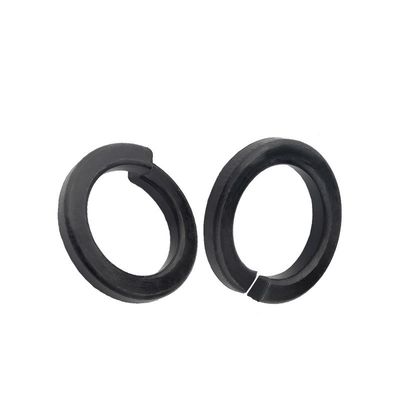 Industria automobilistica DIN Standard Strength Open Spring Washer con finitura placcata in nero