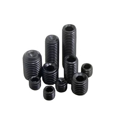 3 mm-50 mm di ossido nero a punta piatta, con presa esagonale, per vite DIN 913/DIN 914/DIN 915/DIN 916