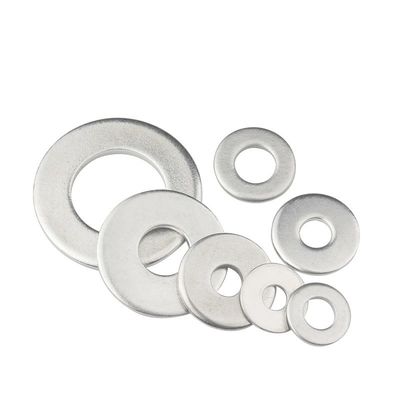 Lavatrice piatta galvanizzata a scarico caldo con buco interno allargato certificata ISO9001 per il livello C