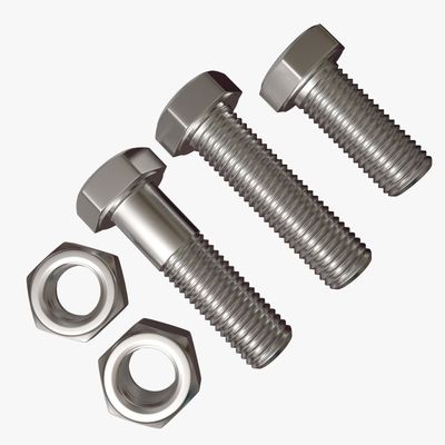 M30 Set di bulloni e dadi esessuali di grado di tensione elevato 8,8 in acciaio inossidabile/carbonio