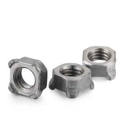 Misurazione metrica DIN928 Stainless Steel Square Hex Spot Weld Nut per M3 M4 M6 M8 M10