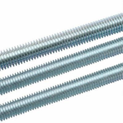 Acciaio inossidabile in ottone 304 316 A2 A4 Gr 4.8 8.8 Plain Black Zinc Plated HDG DIN975 DIN976 Threaded Rod M4-M48