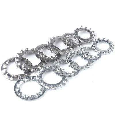 304 Acciaio inossidabile Serrated Lock Washer Esterno DIN Standard