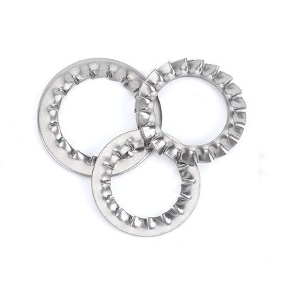 304 Acciaio inossidabile Serrated Lock Washer Esterno DIN Standard