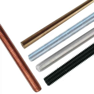 DIN Standard Galvanizzato Full Thread Lead Screw Stud Bolt con lunghezza 1000-3000mm
