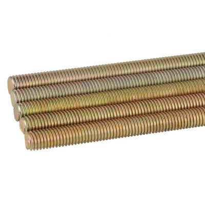 DIN Standard Galvanizzato Full Thread Lead Screw Stud Bolt con lunghezza 1000-3000mm