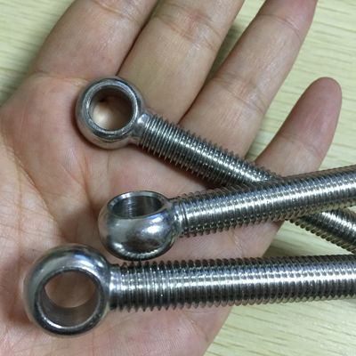 Cerniera in acciaio inossidabile DIN444 UNI6058 Cerniera oculare 8.8 con finitura e gancio in zinco giallo