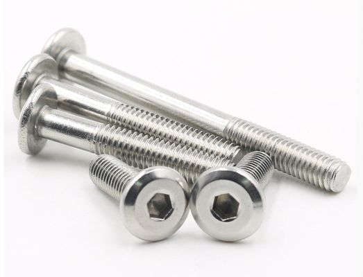 DIN7420 Flat Round Head Hexagon Socket Screw per mobili in legno