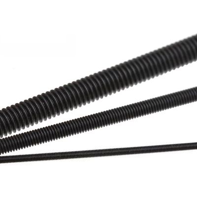 Acciaio al carbonio Plain Direct Black Oxide DIN938 Stud Bolts Screw di piombo con finitura in zinco