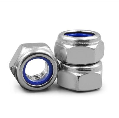 Numero elevato di Din 985 Hexagon Hex Black Nylon Lock Nut con sistema di misurazione metrico