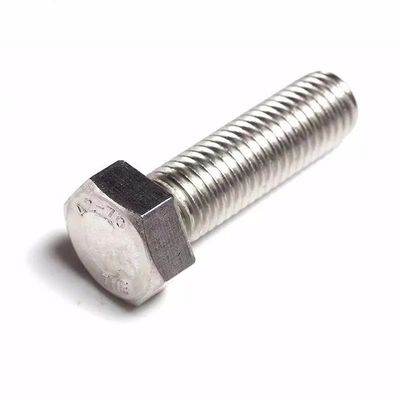 Piastra M4-M48 DIN933/931 Cerniere esessuali in acciaio inossidabile A2-70 A4-70 per progetti di costruzione