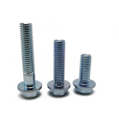 M19 M20 M21 Flance Bolt Grade 10.9/12.9 DIN6921 in finitura piana per il fissaggio sicuro
