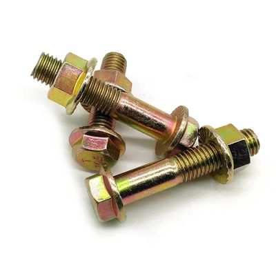 M19 M20 M21 Flance Bolt Grade 10.9/12.9 DIN6921 in finitura piana per il fissaggio sicuro