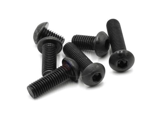 Precisione Parti non standard Servizio OEM Scaffale esessuale Testa del pulsante Velo ISO 7380 Finitura semplice