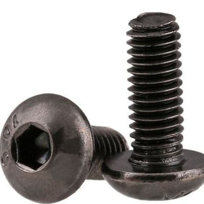 Precisione Parti non standard Servizio OEM Scaffale esessuale Testa del pulsante Velo ISO 7380 Finitura semplice