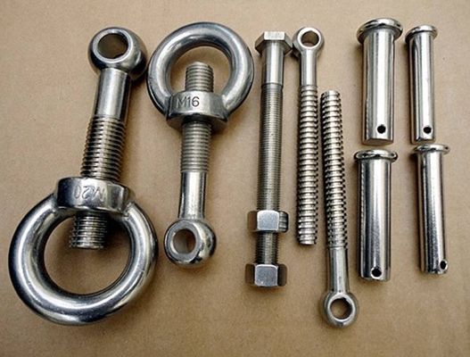 Cerniere per occhi in acciaio inossidabile zincato forgiato per il sollevamento in ambienti industriali