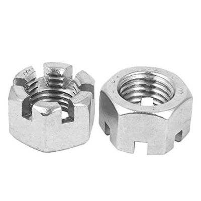 DIN935 Noce a fessura Hex Noci a fessura castello Grado 4.8/8.8/10.9/12.9Ect Standard DIN