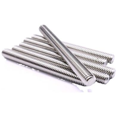 Finitura in acciaio inossidabile zinc A4-70 A2-70 Studo bullone DIN9674 Rod a filo di acciaio al carbonio semplice