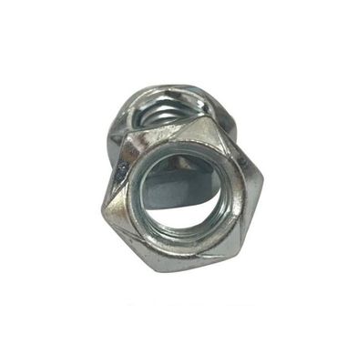 ISO9001 Certificato ZINC Finish Hexagon Point Lock Nuts DIN980V per il fissaggio sicuro