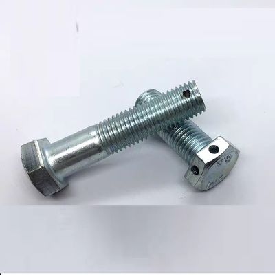 Bolt esatto con buco per pin di cotter nella testa centrale o fine M3-M100 DIN ANSI Standard