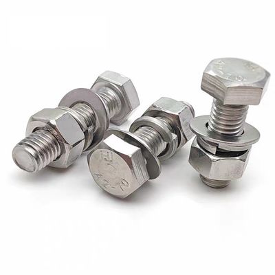 MM10-MM500 Fino a chiusura semplice, bulloni a testate esessuali, dadi e lavandini di Handan DIN933 DIN931