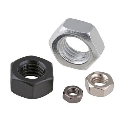 Misurazione metrica Metrica ISO Din Noce esagonale con rivestimento in zinco nero DIN 934