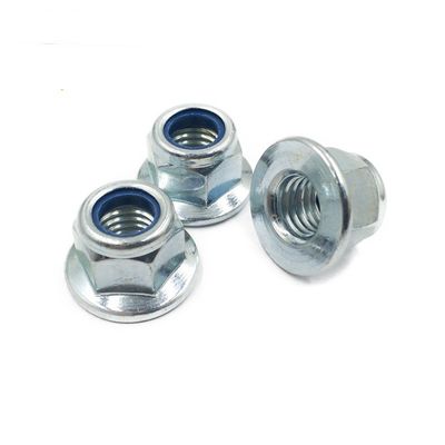 M2-M100 Hex Flange Nylock Nut Fornitura diretta Miglior con Zn HDG Finitura nera