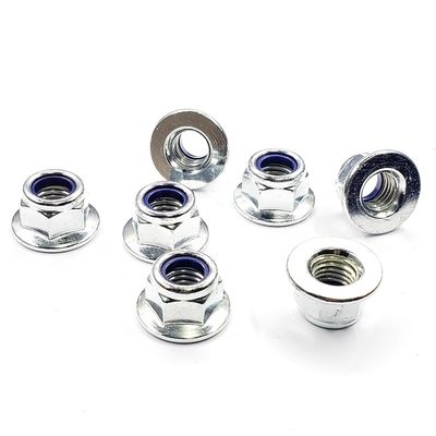 M2-M100 Hex Flange Nylock Nut Fornitura diretta Miglior con Zn HDG Finitura nera
