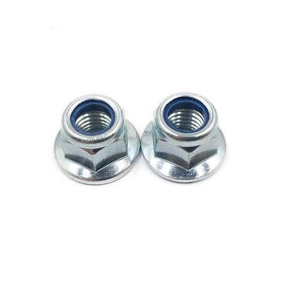 M2-M100 Hex Flange Nylock Nut Fornitura diretta Miglior con Zn HDG Finitura nera