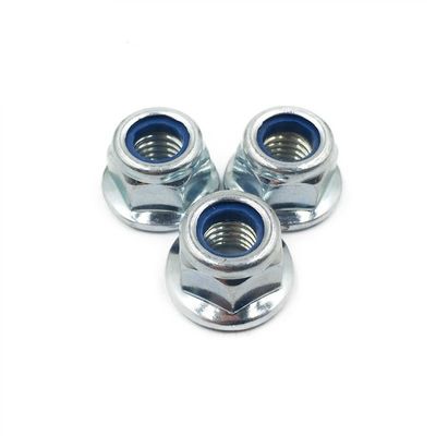 M2-M100 Hex Flange Nylock Nut Fornitura diretta Miglior con Zn HDG Finitura nera