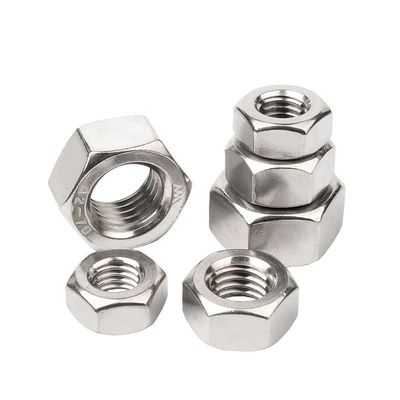 Acciaio inossidabile zincato giallo SS304 SS316 A2 A4 70 80 Noce esadecale DIN934 Diretta