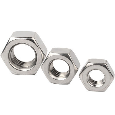 Acciaio inossidabile zincato giallo SS304 SS316 A2 A4 70 80 Noce esadecale DIN934 Diretta
